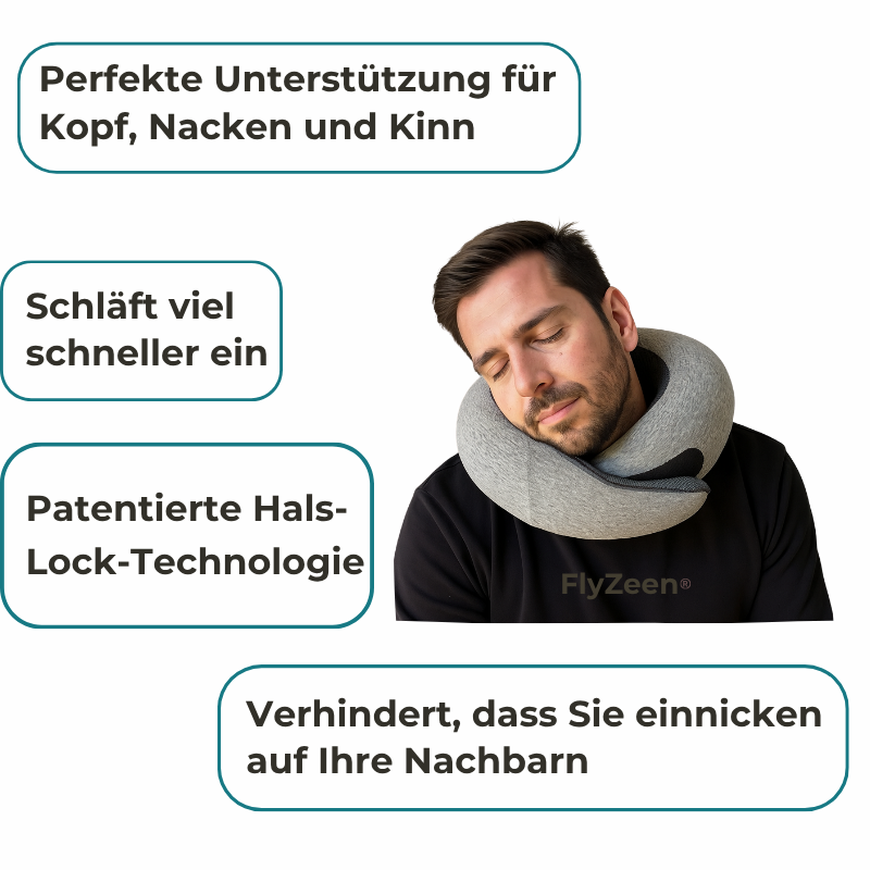 Flyzeen™ - Das Reisekissen